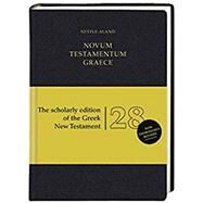 Holy Bible: Nestle Aland 28th Revised Ed of the Greek New Testament, Flexisoft Edtion, Black, Imitation Leather by Institute for New Testament Research, 9783438051554