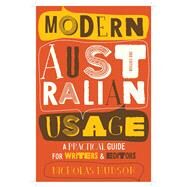 Modern Australian Usage by Hudson, Nicholas, 9781760111557