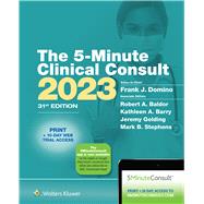 5-Minute Clinical Consult 2023 by Domino, Frank J.; Barry, Kathleen; Baldor, Robert A.; Golding, Jeremy; Stephens, Mark B., 9781975191559