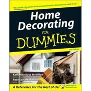 Home Decorating For Dummies by McMillan, Katharine Kaye; McMillan, Patricia Hart, 9780764541568