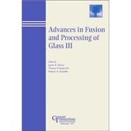 Advances in Fusion and Processing of Glass III by Varner, James R.; Seward, Thomas P.; Schaeffer, Helmut A., 9781574981568