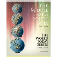 The Middle East and South Asia 2018-2019 by Cantey, Seth, 9781475841572