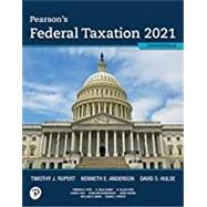Pearson's Federal Taxation 2021 Individuals [Rental Edition] by Rupert, Timothy J., 9780135981573