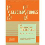 Selected Studies for Baritone T.C. by Voxman, H., 9781495051579