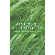 Why Does the World Stay Green?: Nutrition and Survival of Plant-eaters by White, T. C. R., 9780643091580