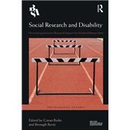 Social Research and Disability by Ciaran Burke; ?Bronagh Byrne, 9780367681586