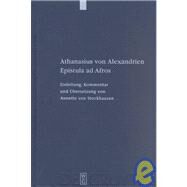 Athanasius Von Alexandrien Epistula Ad Afros by Von Stockhausen, Annette, 9783110171594