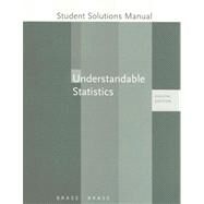 Student Solutions Manual for Brase/Brase's Understandable Statistics, 8th by Brase, Charles Henry; Brase, Corrinne Pellillo, 9780618501595