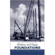 Analysis And Design of Shallow And Deep Foundations by Reese, Lymon C.; Isenhower, William M.; Wang, Shin-Tower, 9780471431596