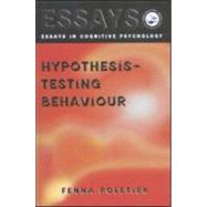 Hypothesis-testing Behaviour by Poletiek,Fenna H., 9781841691596
