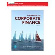 Fundamentals of Corporate Finance [Rental Edition] by Berk, Jonathan, 9780135811597