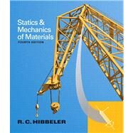 Statics and Mechanics of Materials by Hibbeler, Russell C., 9780133451603