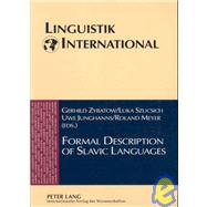 Formal Description of Slavic Languages : The Fifth Conference, Leipzig 2003 by Zybatow, Gerhild; Szucsich, Luka; Junghanns, Uwe; Meyer, Roland, 9783631551608