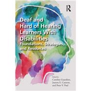 Deaf and Hard of Hearing Learners With Disabilities by Guardino, Caroline; Cannon,Joanna E.; Paul, Peter V., 9781032171623