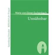 Unshnbar by Ebner-Eschenbach, Marie Von, 9783866401624