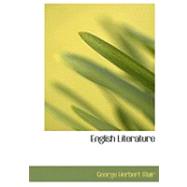 English Literature by Mair, George Herbert, 9780554981628