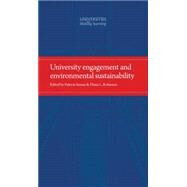 University Engagement and Environmental Sustainability by Inman, Patricia; Robinson, Diana, 9780719091629