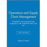 Operations and Supply Chain Management : WileyPLUS with Loose-Leaf Print Companion by Russell, Roberta S., 9781119371632