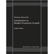 Introduction to Modern Economic Growth by Peters, Michael; Simsek, Alp, 9780691141633