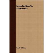 Introduction To Economics by O'Hara, Frank, 9781408681633