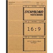 Storyboard Notebook 16:9 by Director Plus Studio, 9798713541637