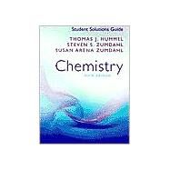 Student Solutions Guide for Zumdahl/Zumdahls Chemistry, 6th by Zumdahl, Steven S.; Zumdahl, Susan A., 9780618221639