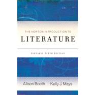 Norton Introduction to Literature by Booth, Alison; Mays, Kelly J., 9780393911640