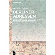 Berliner Adressen by Hinrich C. Seeba, 9783110571646