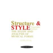 Structure and Style by Stein, Leon, 9780874871647