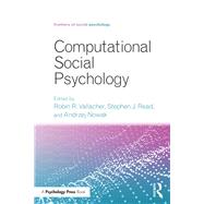 Computational Social Psychology by Vallacher; Robin R., 9781138951648