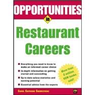 Opportunities in Restaurant Careers by Chemelynski, Carol, 9780071411653