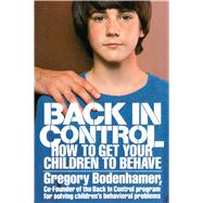 Back in Control by Bodenhamer, Gregory, 9780671761653