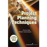 Project Planning Techniques Book (with CD) by Rad, Parvis F.; Anantatmula, Vittal S., 9781567261653
