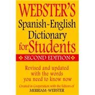 Webster's Spanish-English Dictionary for Students by Merriam-Webster, 9781596951655