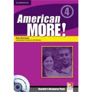 American More! Level 4 Teacher's Resource Pack with Testbuilder CD-ROM/Audio CD by Rob Nicholas , With Herbert Puchta , Jeff Stranks, 9780521171656