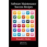 Software Maintenance Success Recipes by Reifer; Donald J., 9781439851661
