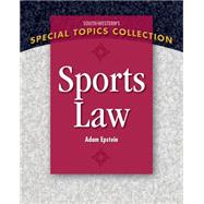 Sports Law by Epstein, Adam, 9781111971663