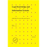 Legal Knowledge and Information Systems by Schafer, Burkhard, 9781614991663