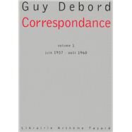 Correspondance - volume 1 by Guy Debord, 9782213601663