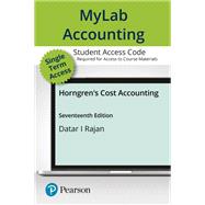 MyLab Accounting with Pearson eText Access Code for Horngren's Cost Accounting by Srikant Datar, 9780138031664