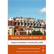 Social Policy Review 32 by Rees, James; Pomati, Marco; Heins, Elke, 9781447341666