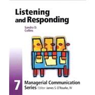 Module 7: Listening and Responding by ORourke, James S.; Collins, Sandra D., 9780324301670