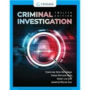 Criminal Investigation by Hess, Karen M.; Hess Orthmann, Christine; Cho, Henry Lim, 9780357511671