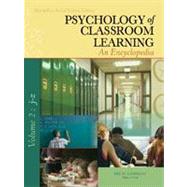 Psychology of Classroom Learning by Anderman, Eric M.; Anderman, Lynley H., 9780028661674