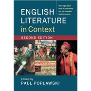 English Literature in Context by Poplawski, Paul; Allen, Valerie (CON); Hiscock, Andrew (CON); Morrissey, Lee (CON); Kitson, Peter J. (CON), 9781107141674