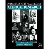 Principles and Practice of Clinical Research by Gallin; Ognibene, 9780123821676