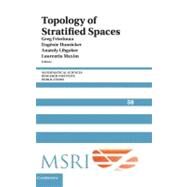 Topology of Stratified Spaces by Edited by Greg Friedman , Eugénie Hunsicker , Anatoly Libgober , Laurentiu Maxim, 9780521191678