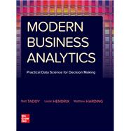 Modern Business Analytics by Matt Taddy, 9781264071678