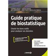Guide pratique de biostatistique by Florence Nicol; Damien Marage; Guy Lemprire; Jorge Paulo Cancela Da Fonseca, 9782807331679