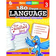 180 Days of Language for Third Grade by Dugan, Christine, 9781425811686